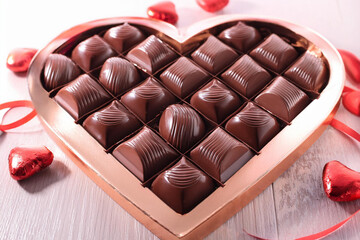 Obraz premium バレンタインチョコ