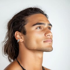 Young Polynesian Navigator Portrait