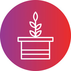 Plants icon style