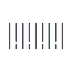 Barcode Vector Icon