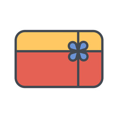 Gift Card Vector Icon