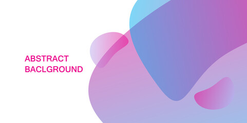 Abstract futuristic background design. White background in colorful shape. Abstract. Illustration. Vector. 