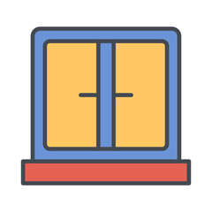 Obraz premium Window Vector Icon
