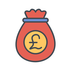Pound Vector Icon