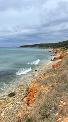 Obraz premium beach and sea blue water