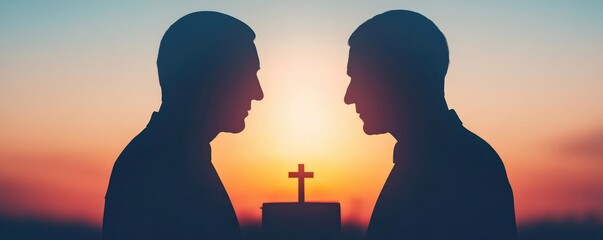 Retired veterans paying respects at tomb, national emblem present, close up, bright contrasting tones, Double exposure silhouette with candlelight