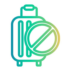 no Line Gradient Icon