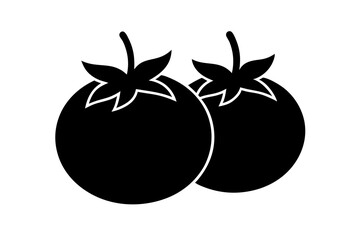 Tomato Icon. Vector line icon for tomato, Vector Set cherry Tomato in Line style. Tomatos icon, Tomato icon on the  tomatoes, tomatoes vegetable icons collection white background.