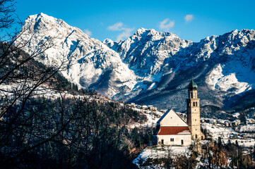 Ancient mother parish church of San Pietro, ancient tradition and religiosity.