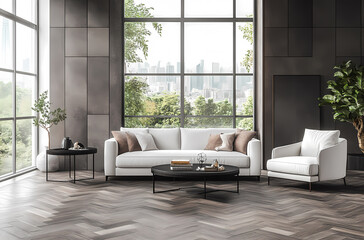 Fototapeta premium Modern home scene