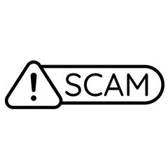  Scam Warning icon
