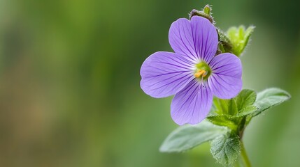 Fototapeta premium Discover how purple flowers brighten your garden