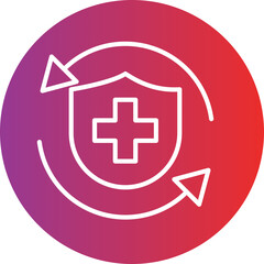 Relapse Prevention Vector Icon Style