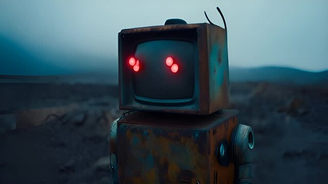 old robot
