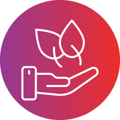 Organic Vector Icon Style