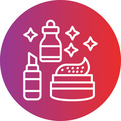 Beauty Product Vector Icon Style