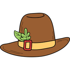 Handdrawn Thanksgivng Element