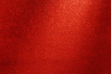 A red background with a lot of red dots