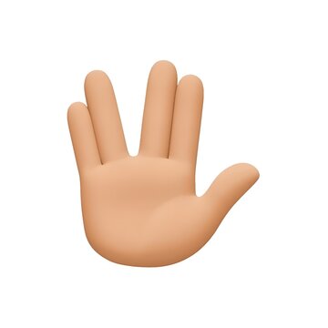 Vulcan Salute Emoji

