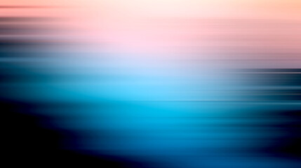 Fototapeta premium Gradient Abstract Art Background with Warm Horizontal Lines，Colorful Abstract Blurred Light Effects