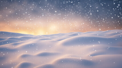 Naklejka premium background - snowy winter landscape
