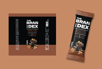 Healthy Bars packaging design - eps