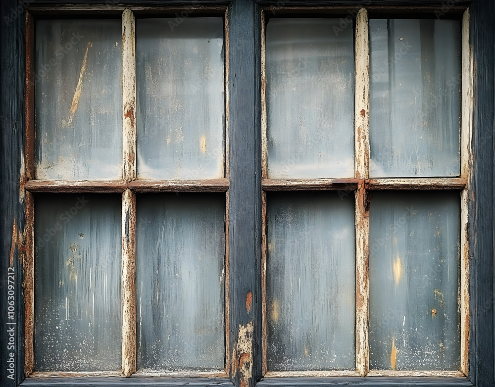 Poster old grungy window background or texture