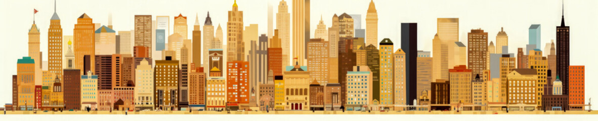 City panoramic view