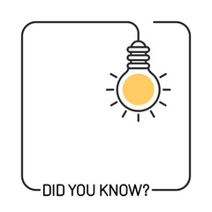 Hanging yellow bulb icon. Vector illustration of a hinging yellow bulb in flat style. Lamp sign symbol