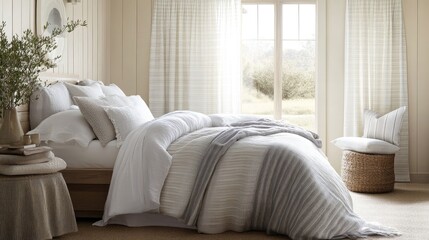 Cozy and Modern Bedroom Decor with Natural Light