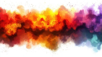 Vibrant Abstract Color Waves