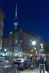 In Berlin in the alleys near Alexanderplatz.