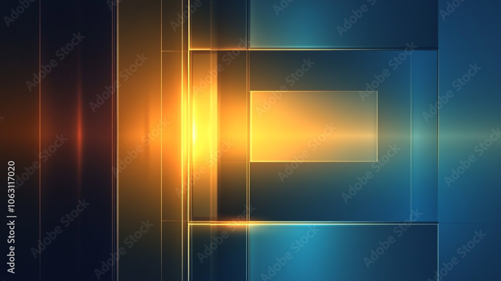 Poster abstract background consisting of triangle and geometric square shape, gradient abstract background 