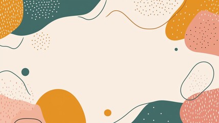 Modern Abstract Minimalist Background