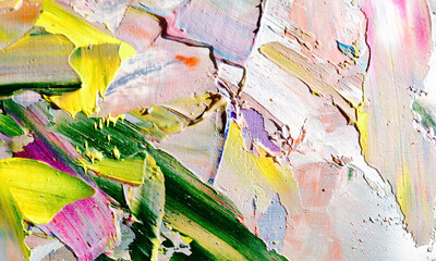 Abstract art background . Hand painting artwork . Canvas . 