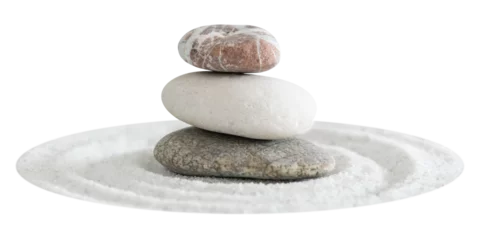 Fotobehang Zen Stenen Zen stones png sticker, transparent background  © Rawpixel.com