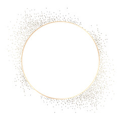 Luxury png frame, transparent background