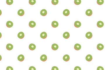 Png pastel kiwi pattern transparent background