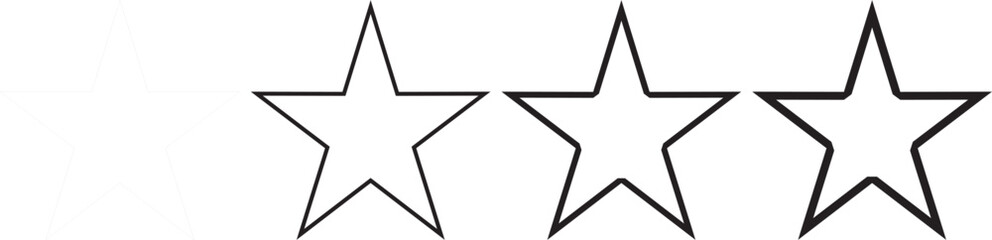 favorite star icon rating sym...