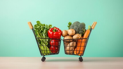Sidebyside view of grocery items with health benefits vs price differences