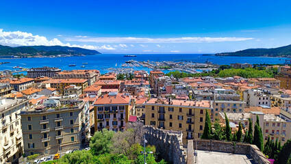 La Spezia view from castle