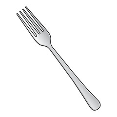 fork vector illustration