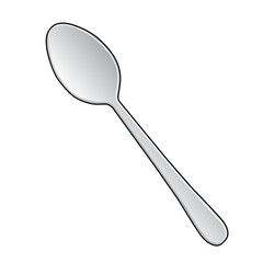 spoon vector illustration