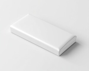 Naklejka premium White packaging with small box displayed, showcasing minimalist design and product presentation