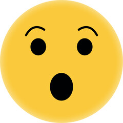 smiley face on white