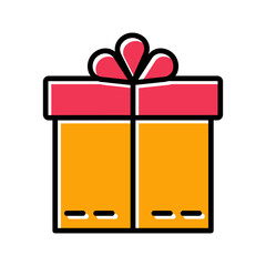 Gift Box Vector Icon