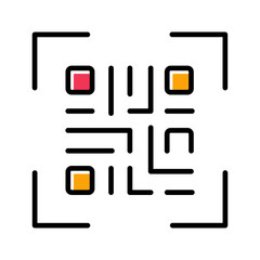 QR Code Generator Vector Icon