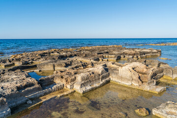 The Porto di San Vito view in Italy