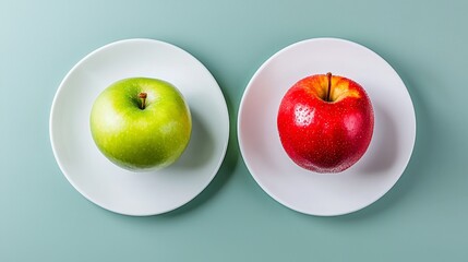 Minimalistic Fruit Nutrition Chart Comparing Calorie Values | Clean Healthy Eating Infographic