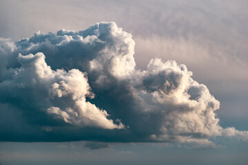 Clouds in the sky for backgrounds, outdoors